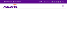Tablet Screenshot of milaha.com